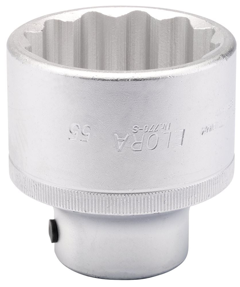 Draper 55MM BI-HEX SOCKET 3/4DRIVE 00898 3/4" Sq. Dr. Metric Bi-Hexagon Sockets