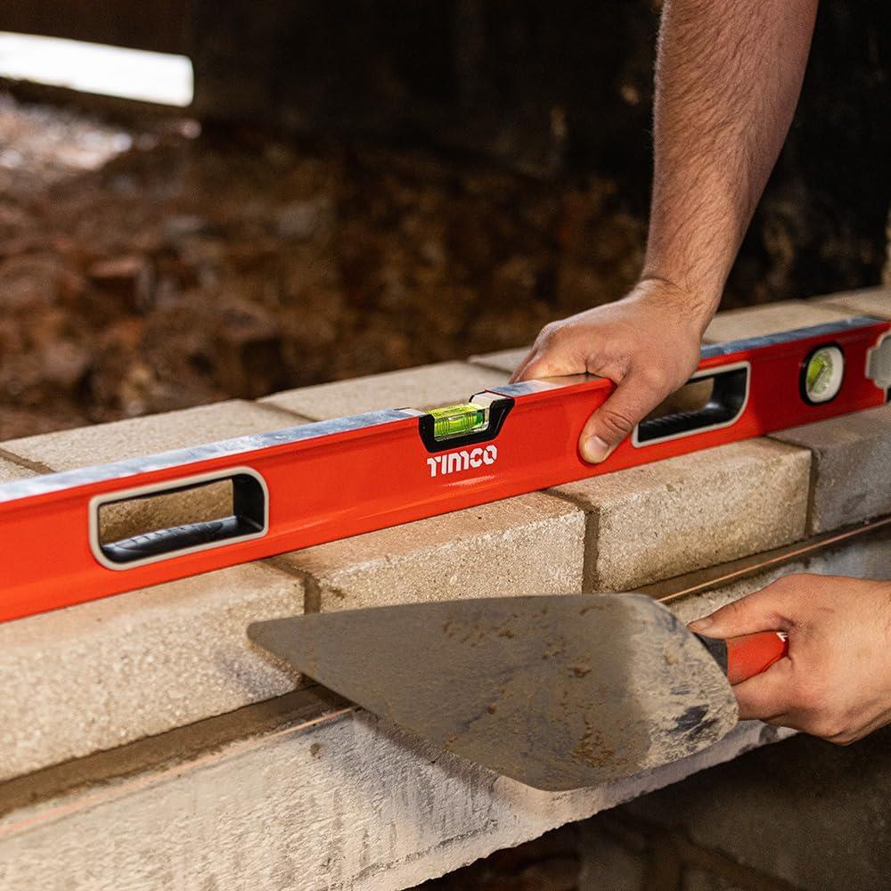 TIMCO Pro Spirit Level - Box Beam 1200mm Pack 1