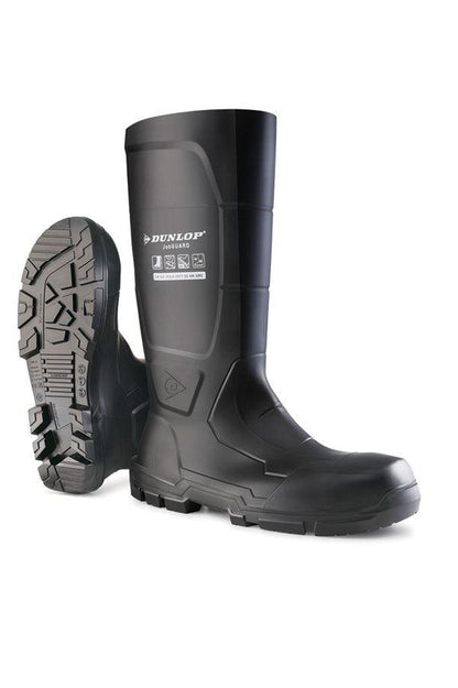 Dunlop Jobguard Acifort Full Safety Wellington Boots Steel Toe Work