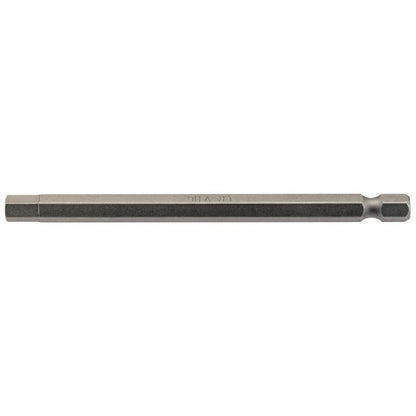 Draper 100MM 6.0MM HEX S/D.BIT 64375 1/4" hex. Hexagonal E Shank Insert Bits