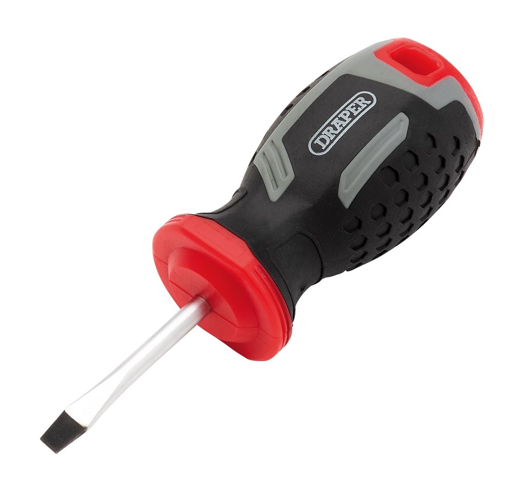 Draper SL4X38MM SLOTTED SCREWDRIVER Slotted Soft Grip Screwdrivers
