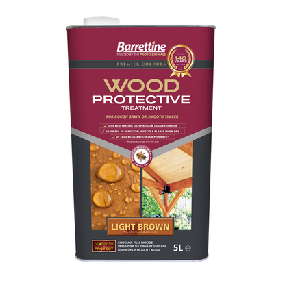 Barrettine Wood Protective Treatment Shed Fence Timber Wood Stain All Colours