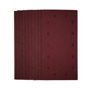 Draper SANDING SHEET 115X230MM 80G 55863 55863 1/2 Sanding Sheets with Hook and Loop, 115 x 230mm (Pack of 10)