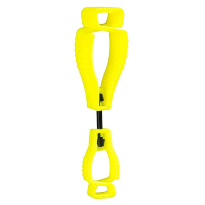 pack of 21 Portwest A002 Yellow Safety Glove Clip Holder Hanger