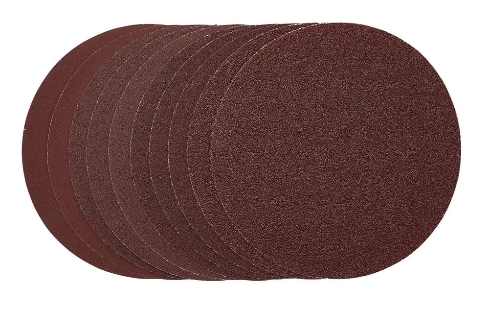 Draper 150MM PSA SANDING DISC ASSRT 63016 63016 Sanding Discs, 150mm, PSA (Pack of 10)