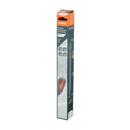 TIMCO Dry Diamond Core Bit 22 x 300mm Pack 1
