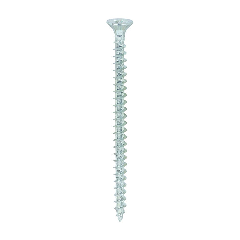 TIMCO Solo Woodscrew PZ2 CSK Zinc 4.0 x 60 Silver Pack 200