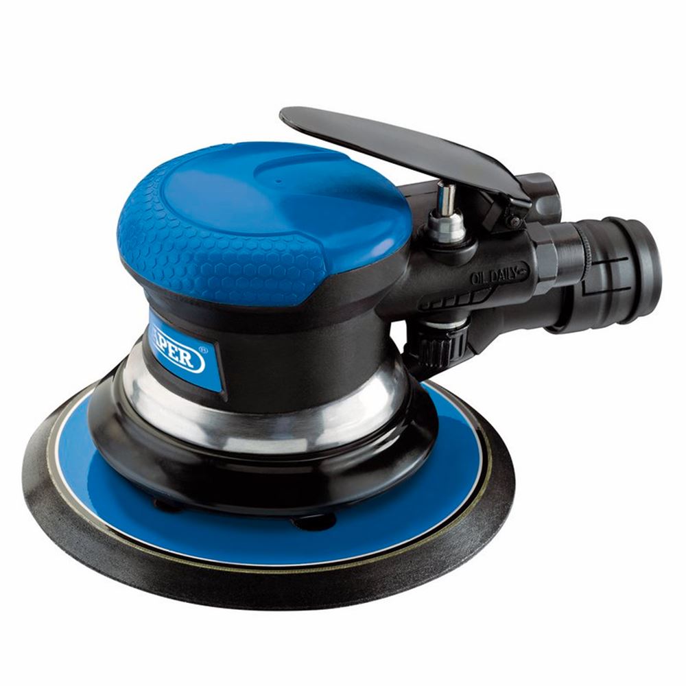 Draper 150MM AIR PALM SANDER 84125 Dual Action Air Sander (150mm)