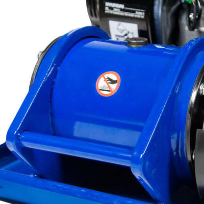 Hyundai HYCP9070 Petrol Plate Compactor 196 cc Wheel Kit Paving Pad Wacker Plate Paving Compactor Ground Paving Wacker Plate