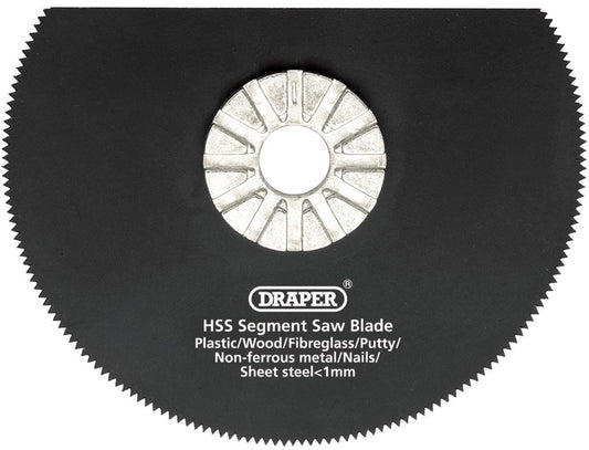 DRAPER 26072 - HSS Segment Saw Blade 88mm Dia. x 18tpi