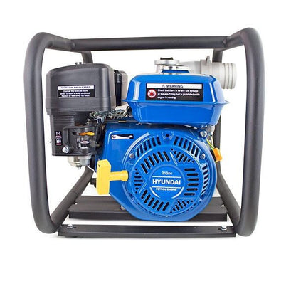 Hyundai HY80 Petrol Water Pump 212cc 3in 80mm Clean Water 966L/min 28m Head 6.5hp Professional Transfer Pump Drainage Pump Drainage Transfer Pump