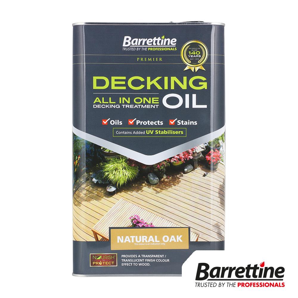 TIMCO Decking Oil Natural Oak nan 5L Pack 1.0