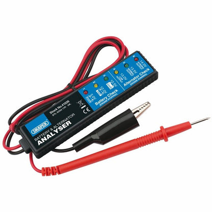 Draper BATTERY/ALTERNATOR ANALYSER 41026 Battery and Alternator Analyser