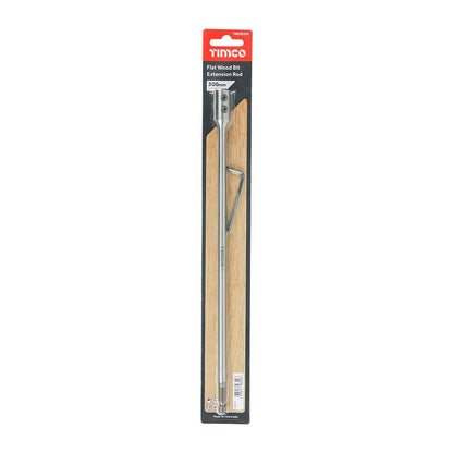 TIMCO Flat Wood Bit Extension Rod 300mm Pack 1