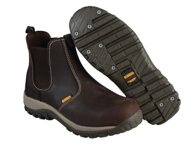 DeWalt RADIALBROWN Radial Safety Boots Brown UK 8 EUR 42