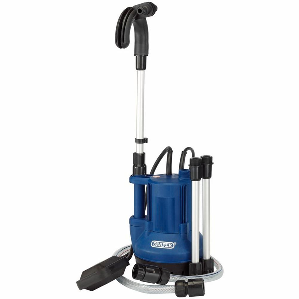 Draper WATER BUTT PUMP 230V 350WATT 36327 40L/Min Submersible Water Butt Pump with Float Switch (350W)