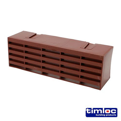 TIMCO Plastic Airbrick Brown 215 x 69 x 60 Brown Pack 20