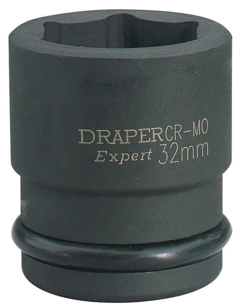 Draper 32MM IMPACT SOCKET 3/4DR 28743 HI-TORQÂ® Metric Impact Sockets, 3/4" Sq. Dr.
