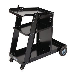 Draper WELDING TROLLEY 08005 3-Tier Welding Trolley, 50kg