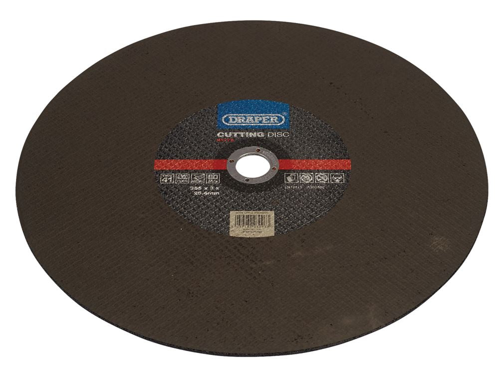 Draper CUT/DISC METAL - 355X3MM 94778 Metal Cutting Discs