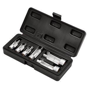 Draper TEMPERATURE SENSOR SOCKETS 6PC 12401 12401 Temperature Sensor Socket Set, 1/2" and 3/8" Sq. Dr. (6 Piece)
