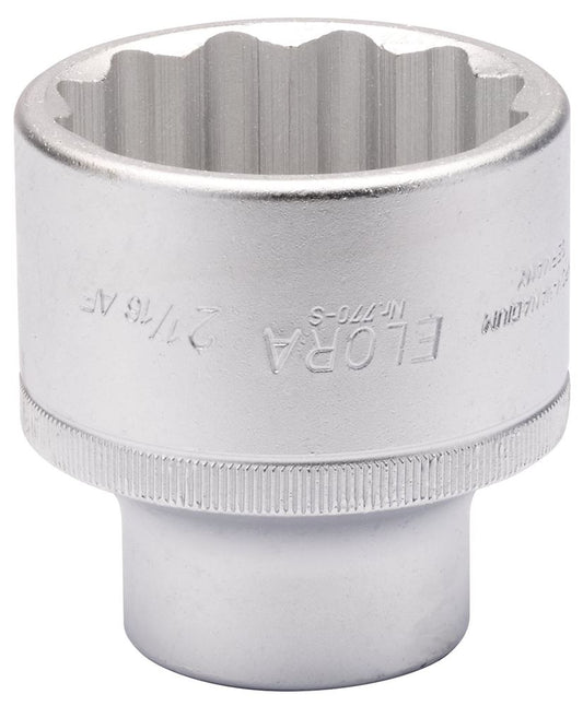 00632 Elora Elora Bi-Hexagon Socket, 2.1/16 3/4 Sq. Dr. 770-SA 2.1/16 3/4 Sockets Professional Trade DIY Workshop Garage Use