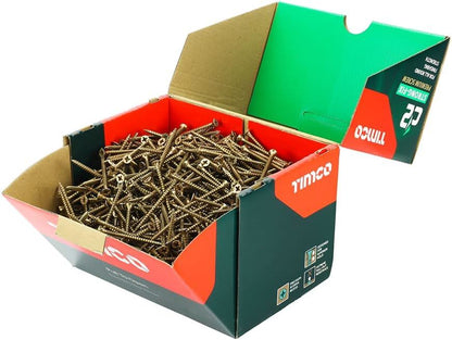 TIMCO C2 Strong-Fix Industry Pack 4.0 x 60 Gold Pack 1000