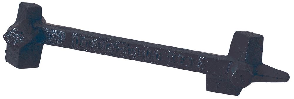 Draper DRAIN PLUG WRENCH 07179 Vehicle Drain Plug Wrench, 225mm, 9 Sizes