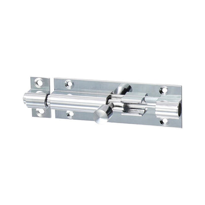 TIMCO Str. Barrel Bolt Pol. Chrome 75 x 25mm Pack 1