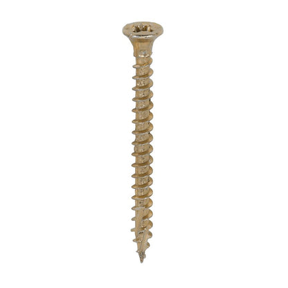 TIMCO C2 Strong-Fix PZ2 CSK ZYP 3.5 x 40 Gold Pack 200