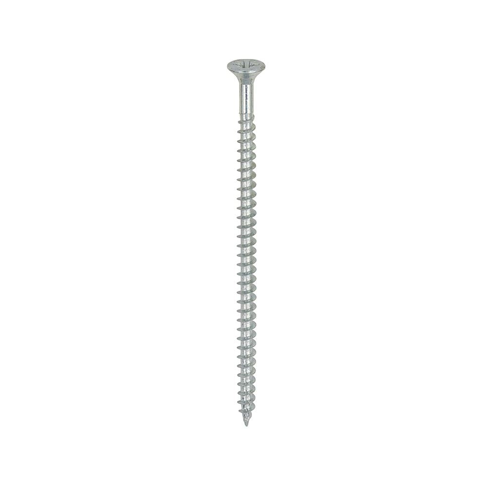 TIMCO Solo Woodscrew PZ2 CSK Zinc 4.0 x 80 Silver Pack 200