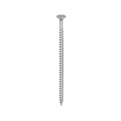 TIMCO Solo Woodscrew PZ2 CSK Zinc 4.0 x 80 Silver Pack 200