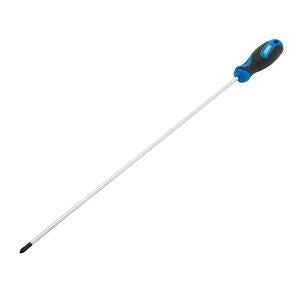 Draper NO.2 X 450MM PH TYPE S/DRIVER 53502 Extra Long Reach Soft Grip Screwdrivers, 450mm
