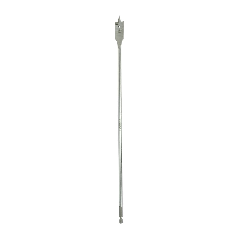TIMCO Long Flat Wood Bit 18.0 x 400 Pack 1