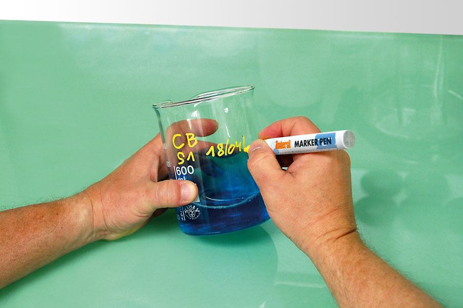 Ambersil Acrylic Permanent Paint Marker Pens – Various Colours, Fast Drying, Water Resistant Industrial Marking