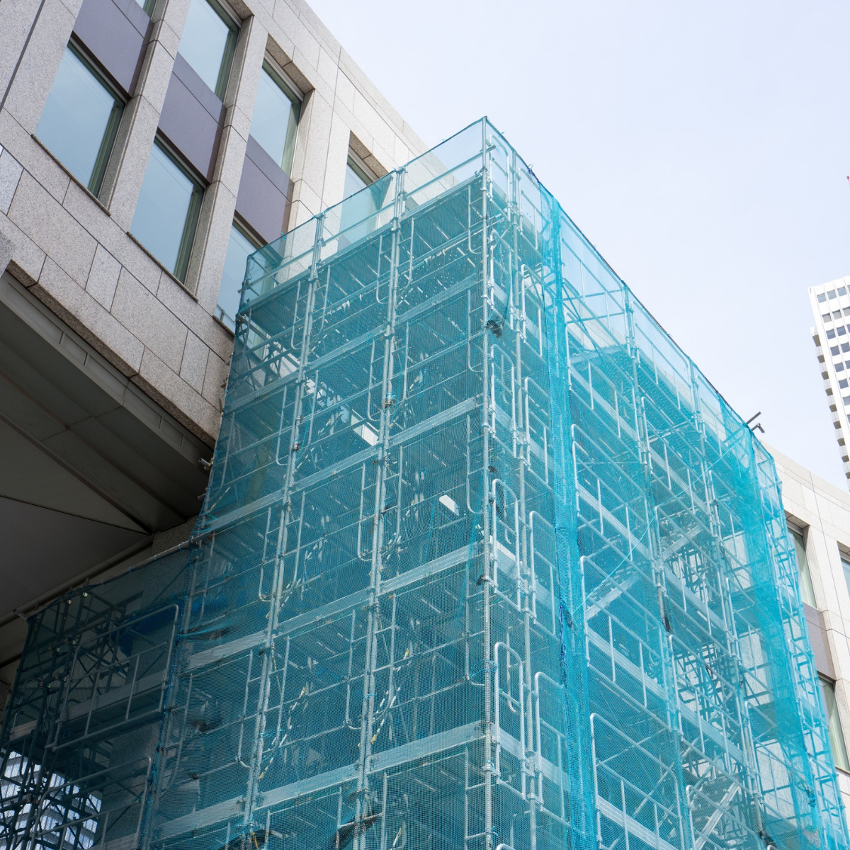 Yuzet Debris Netting & Scaffold Sheeting – Strong Garden Screen, Windbreak, and Allotment Protection