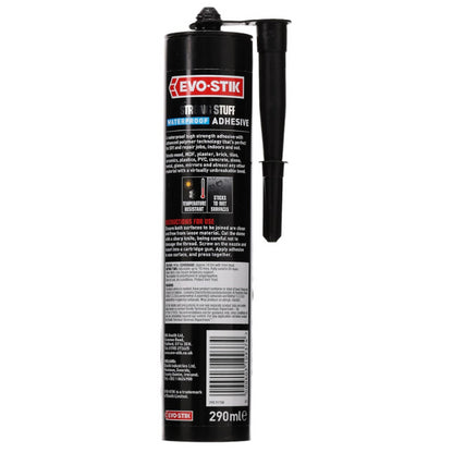 EVO-STIK Strong Stuff Waterproof Adhesive, Superior Strength, Can be used underwater, Colour: White