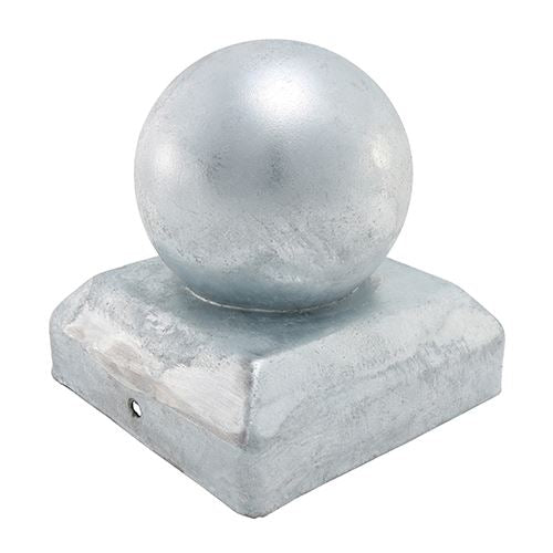 TIMCO Ball Post Cap - Zinc 50mm Pack 1