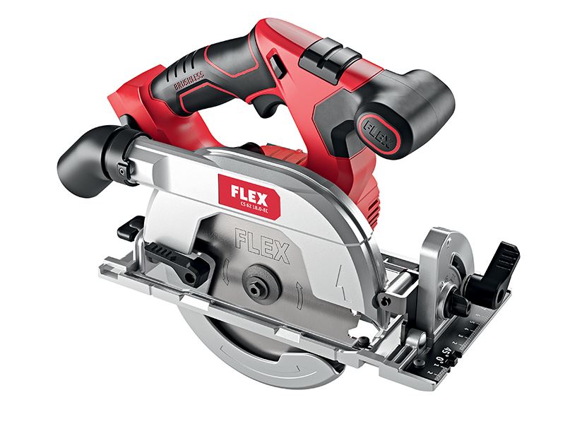 FlexPowerTools 454028 CS 62 18.0-EC Circular Saw 165mm 18V 2 x 5.0Ah Li-ion