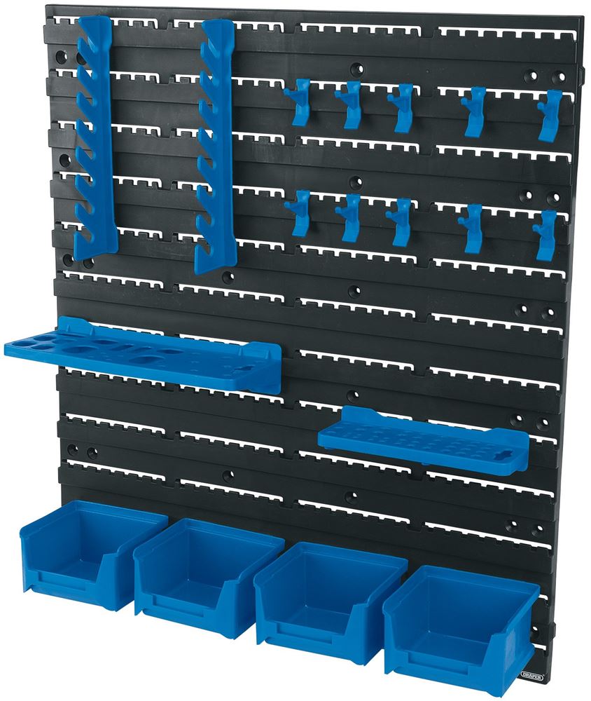 Draper 18PC STORAGE TOOL RACK KIT 22295 Tool Storage Board (18 Piece)
