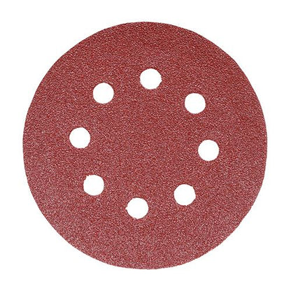 TIMCO Orbital Sanding Discs P60 150mm Red Pack 5
