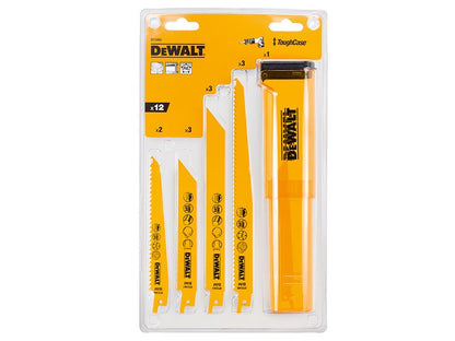 DeWalt DT2445-QZ DT2445 Reciprocating Saw Blade Set, 12 Piece