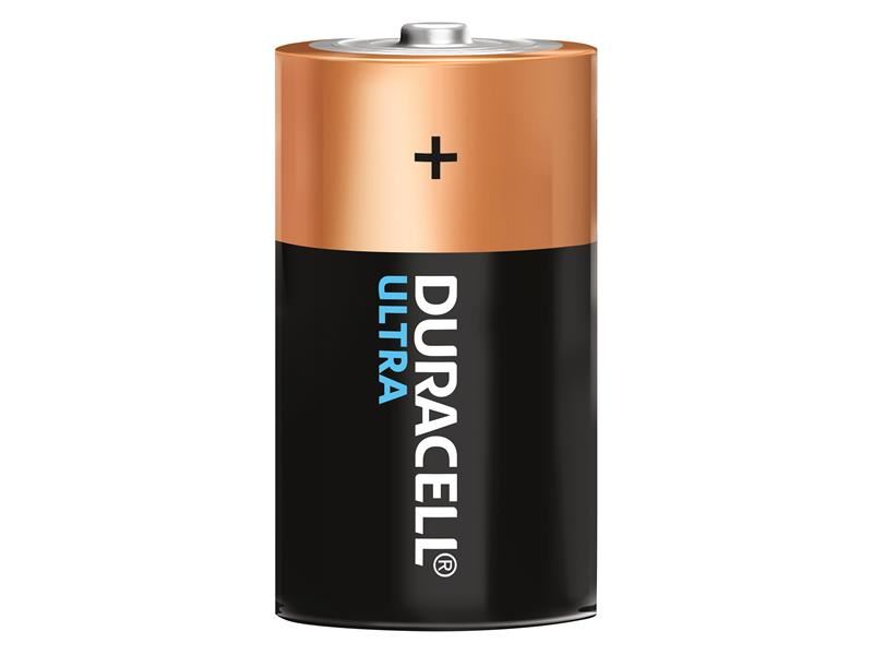 DUR D Cell Ultra Power Batteries (Pack 2)