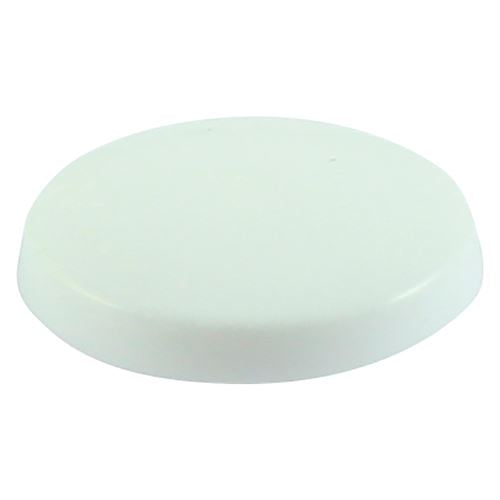 TIMCO Multi-Fix Screw Cover Cap WHITE White Pack 100