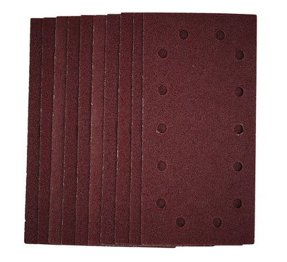 Draper SANDING SHEET 115X230MM 40G 55805 55805 1/2 Sanding Sheets with Hook and Loop, 115 x 230mm (Pack of 10)