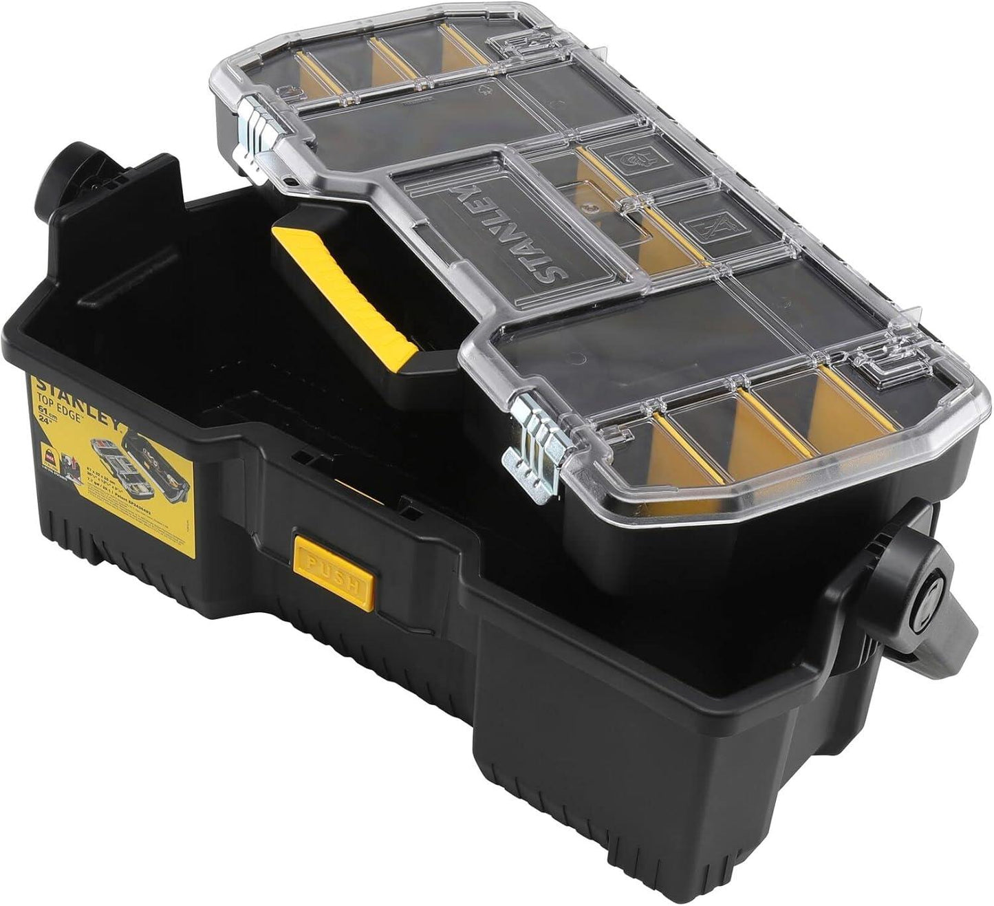 STANLEY 1-97-514 Toolbox with Tote Tray Organiser 60cm (24in)