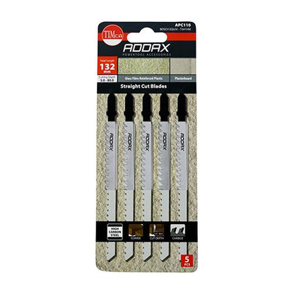 TIMCO Jigsaw Blade for Plasterboard T341HM Pack 5