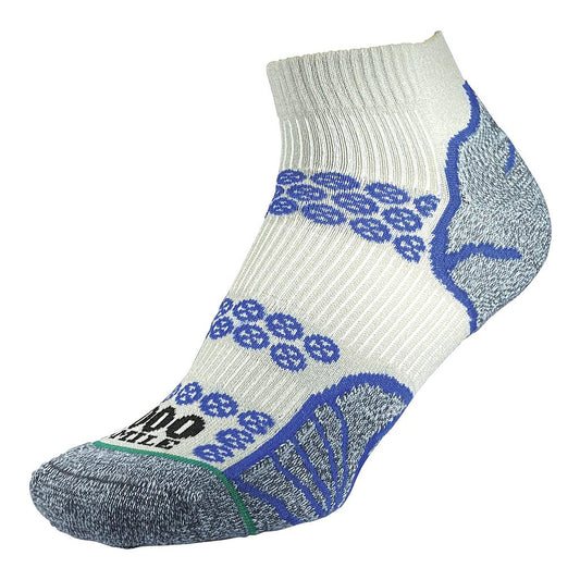 1000 Mile Lite Anklet Sock Men's (Recycled) Silver/Royal Blue Large