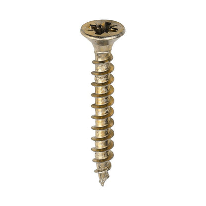 TIMCO Solo Woodscrew CSK - ZYP (IND) 4.0 x 30 Gold Pack 1000