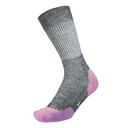 1000 Mile Fusion Walk Sock Ladies (Recycled) Navy Marl/Mauve Medium